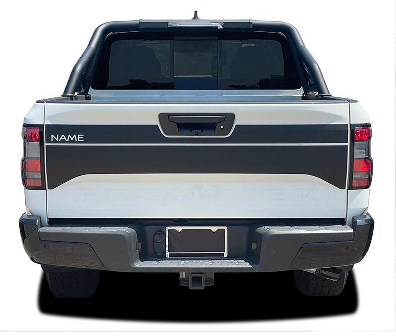 2022-up Nissan Frontier Tailgate Blackout