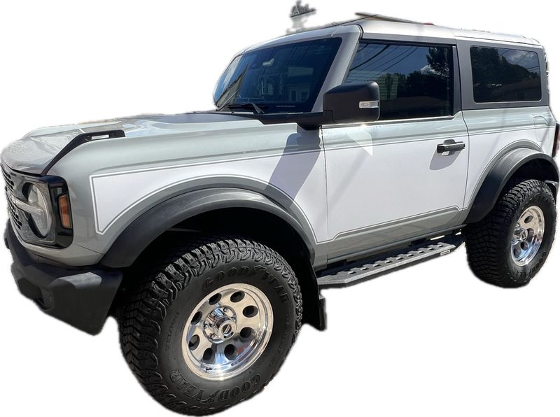2021-up Ford Bronco Two Tone Center Body Graphics