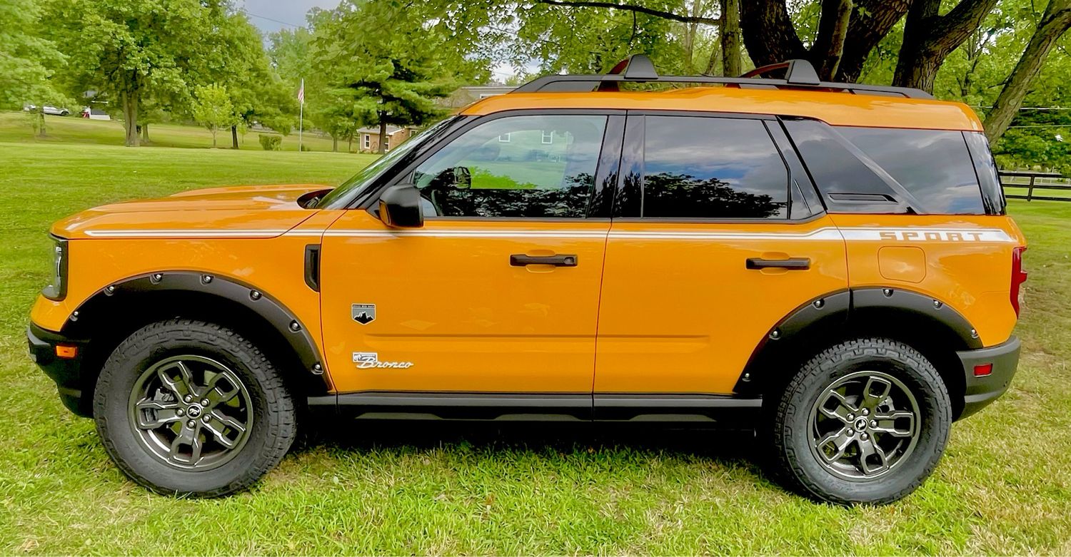 2021-up Bronco Sport "Rider" Side Decal Graphics