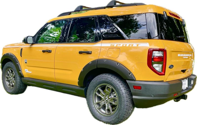 2021-up Bronco Sport "Rider" Side Decal Graphics