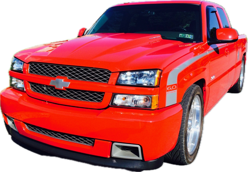 2003 - 2006 Chevrolet Silverado Retro Camaro SS Style Hockey Stick Stripe Kits