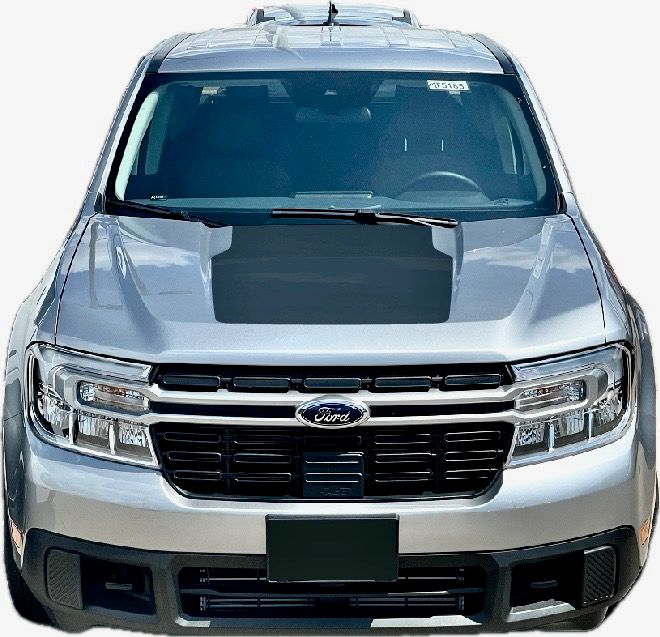 2022-UP Ford Maverick Large Hood Blackout Decal