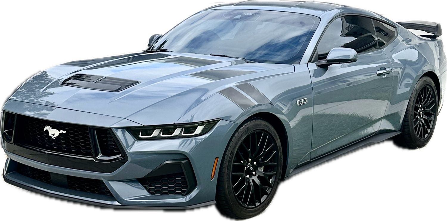 2024 - Up Mustang Base/Ecoboost/GT/Darkhorse Fender Hashmarks