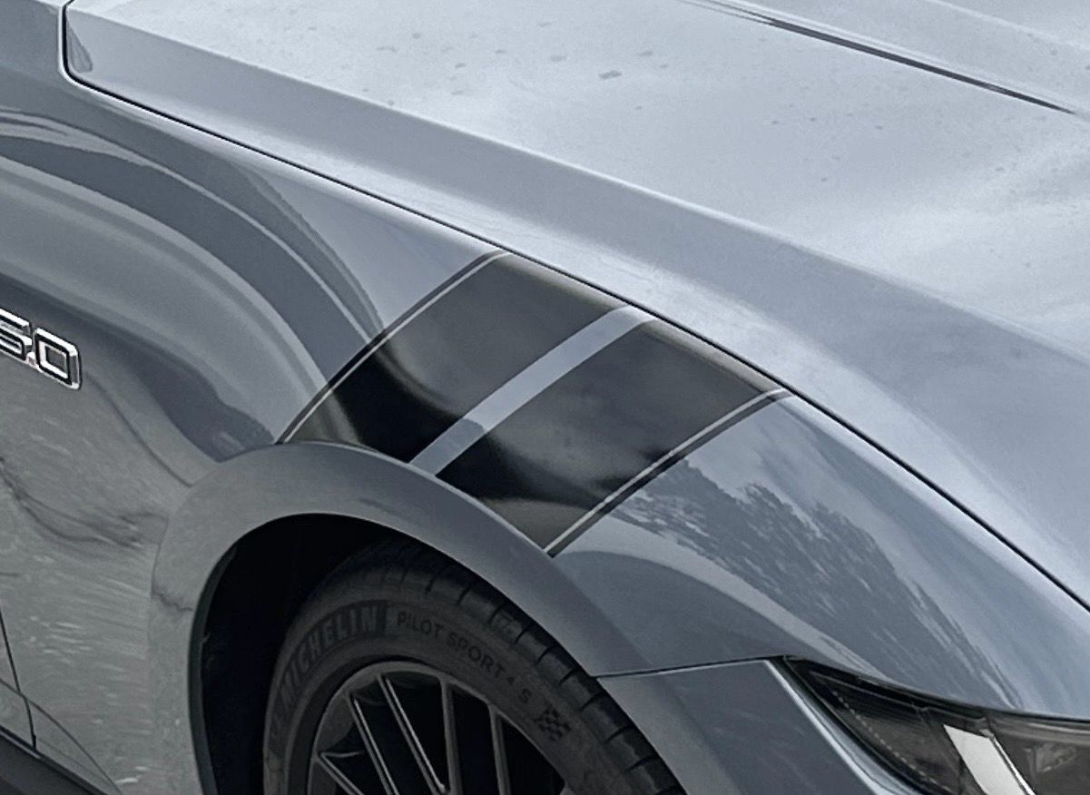 2024 - Up Mustang Base/Ecoboost/GT/Darkhorse Fender Hashmarks