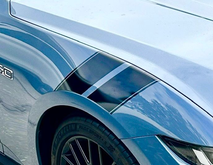 2024 - Up Mustang Base/Ecoboost/GT/Darkhorse Fender Hashmarks