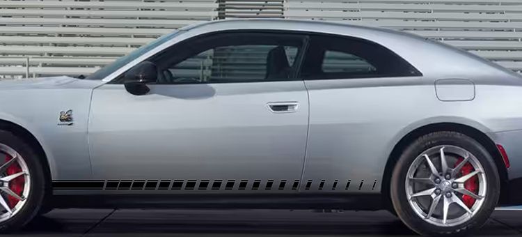 2024 & Up  Dodge Charger EV 2 Door Rocker Panel Decals