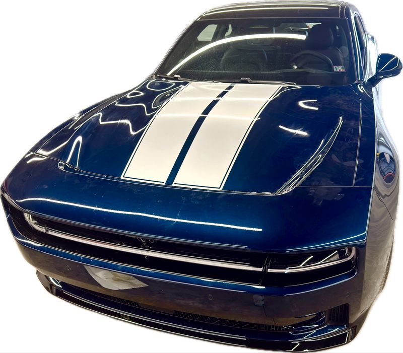 2024 & Up  Dodge Charger EV 2 Door Center Hood Graphics