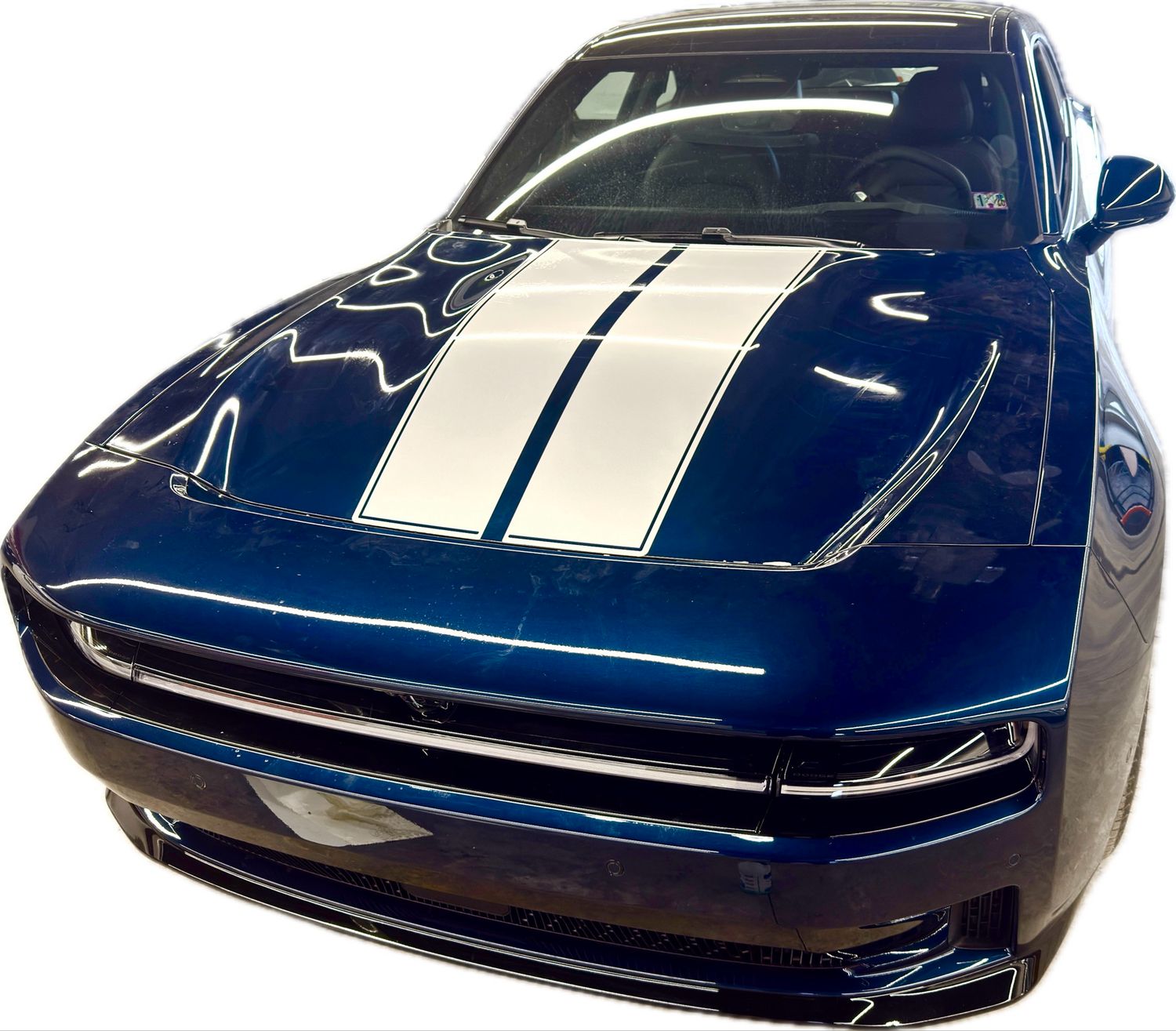 2024 & Up  Dodge Charger EV 2 Door Center Hood Graphics