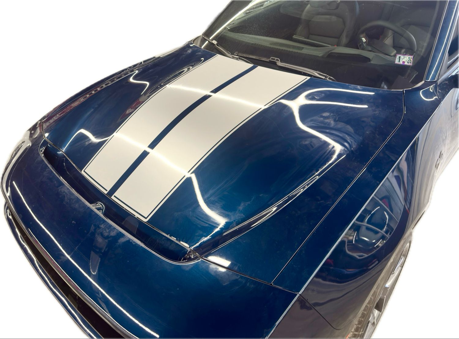 2024 & Up  Dodge Charger EV 2 Door Center Hood Graphics