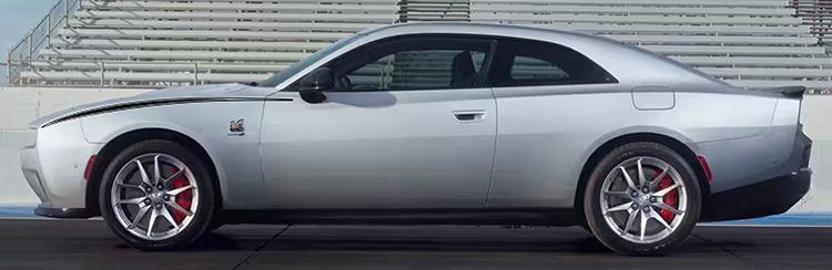 2024 & Up  Dodge Charger EV 2 Door Front Fender Vinyl Decals