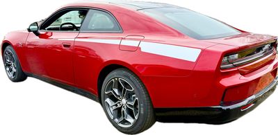 2024 & Up  Dodge Charger EV 2 Door Extended Style Rear QP Decals