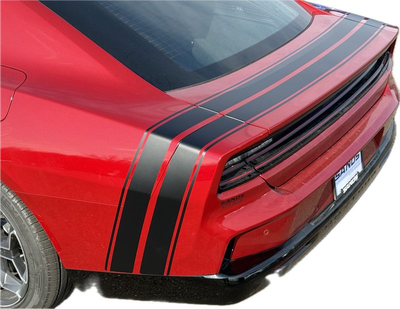 2024 & Up  Dodge Charger EV 2 Door Tail Stripe Vinyl Decals