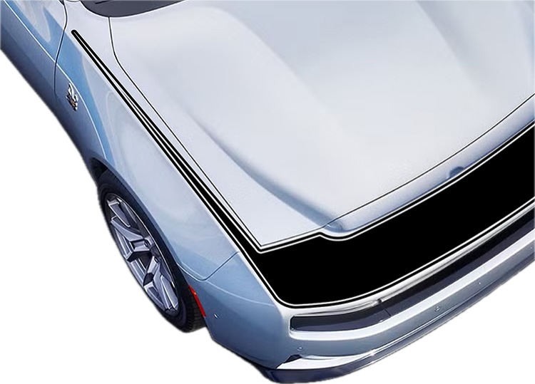 2024 & Up  Dodge Charger EV 2 Door Upper Fascia Vinyl Decals