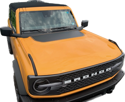 2021-up Ford Bronco Hood Bump Vinyl Graphics Kit