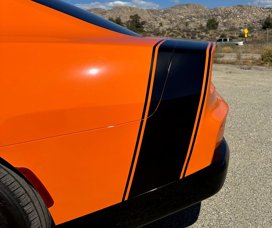 2024 &amp; Up  Dodge Charger EV 2 Door Tail Stripe Vinyl Decals