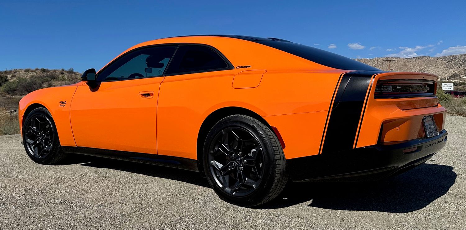 2024 &amp; Up  Dodge Charger EV 2 Door Tail Stripe Vinyl Decals