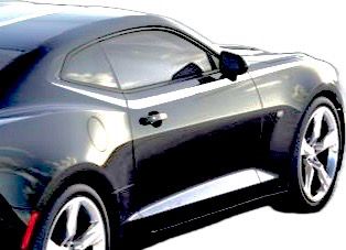 2016 - up Camaro Side Body Spear Decal Kit