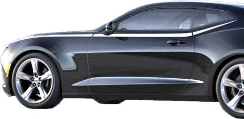 2016 - up Camaro Side Body Spear Decal Kit