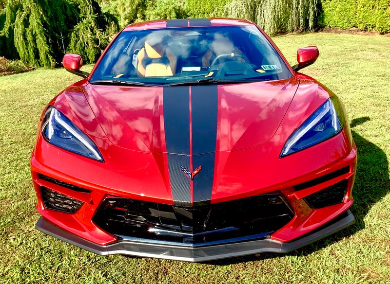 C8 Corvette Bumper to Bumper Rally Stripes