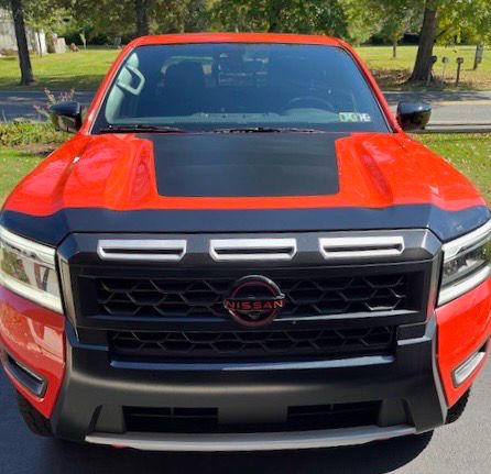 2022-up Nissan Frontier Hood Blackout