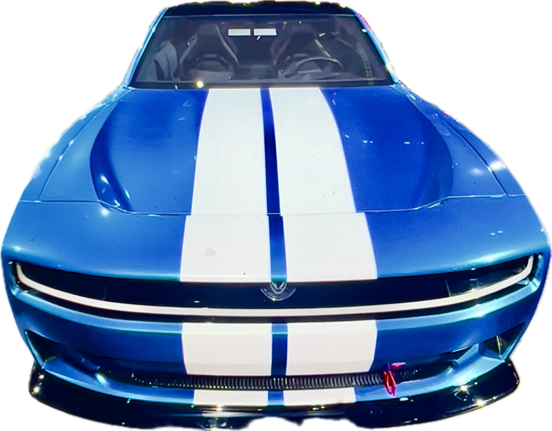 2024 &amp; Up  Dodge Charger EV 2 Door Full Length Rally Stripes
