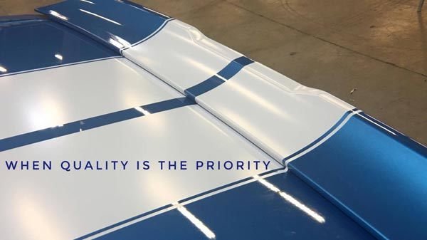 2015 - 2018 Up Dodge Challenger SRT Hellcat Style Rally Stripe Kit​