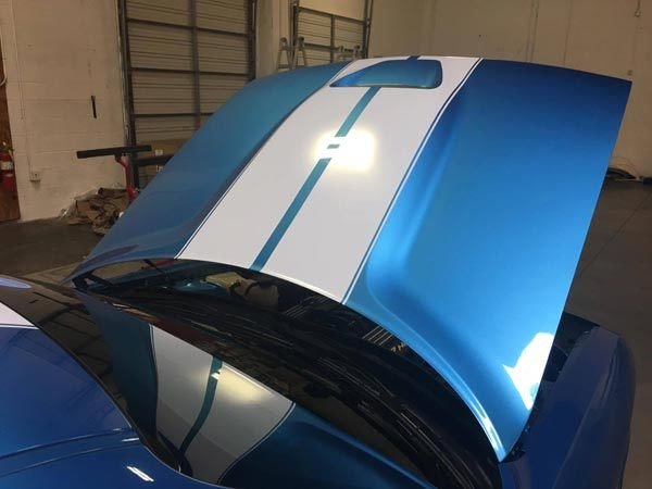 2015 - 2018 Up Dodge Challenger SRT Hellcat Style Rally Stripe Kit​