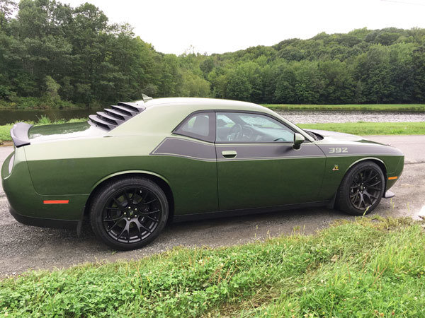 2008 - Up Dodge Challenger T/A Style Side Stripe Graphics Kit