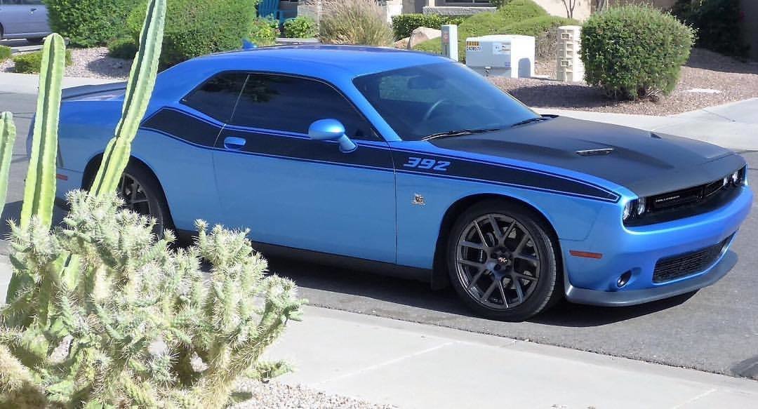 2008 - Up Dodge Challenger T/A Style Side Stripe Graphics Kit