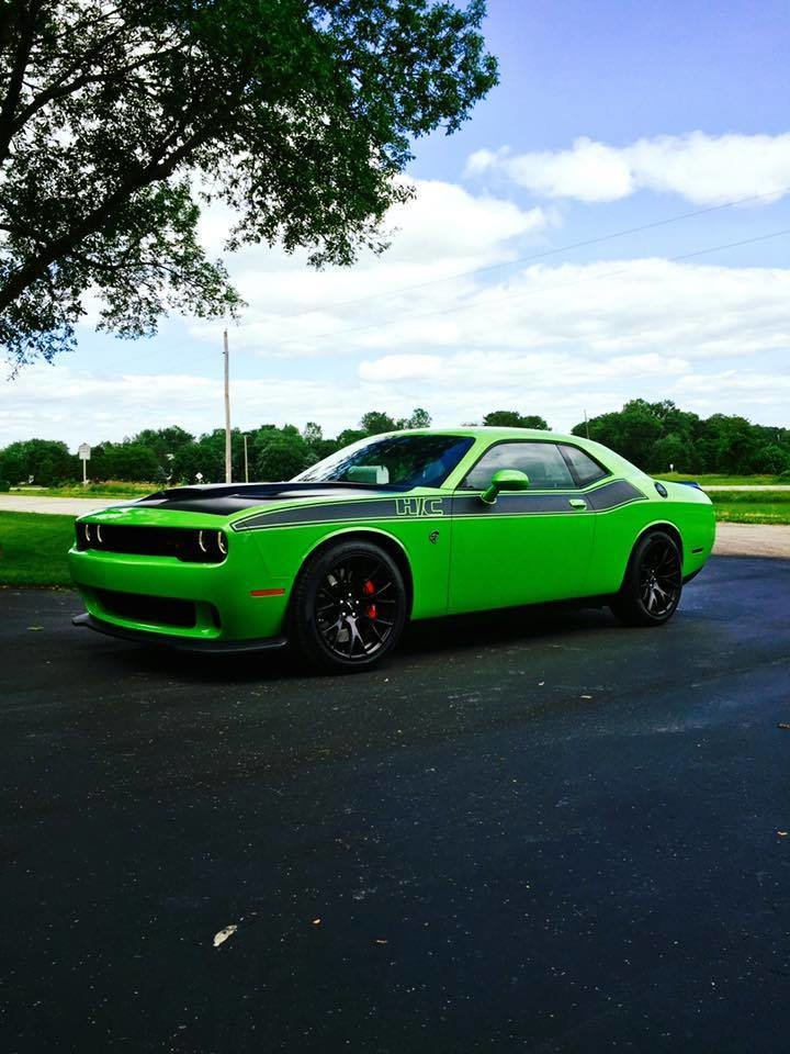 2008 - Up Dodge Challenger T/A Style Side Stripe Graphics Kit