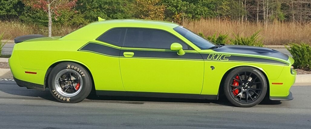 2008 - Up Dodge Challenger T/A Style Side Stripe Graphics Kit