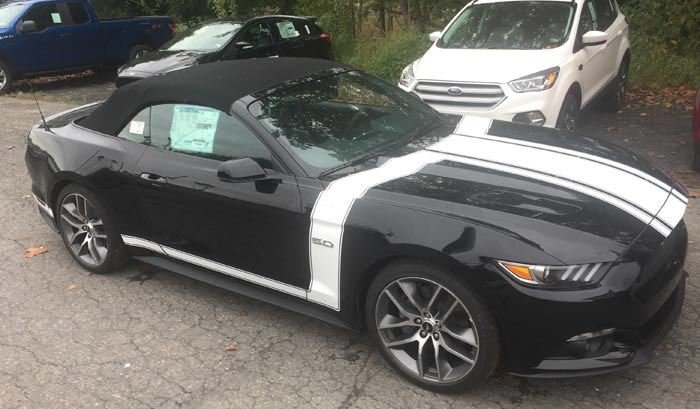 2015 - 2023 Mustang Boss Style Hood/Side Stripe Kit