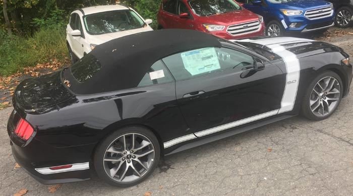 2015 - 2023 Mustang Boss Style Hood/Side Stripe Kit