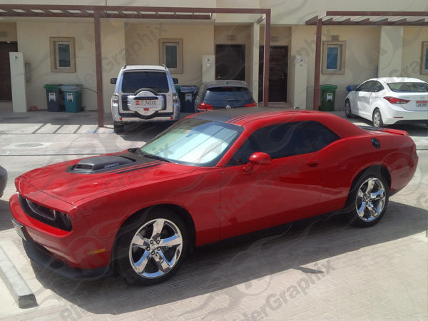 2014 - Up Dodge Challenger Shaker Full Stripe Kit