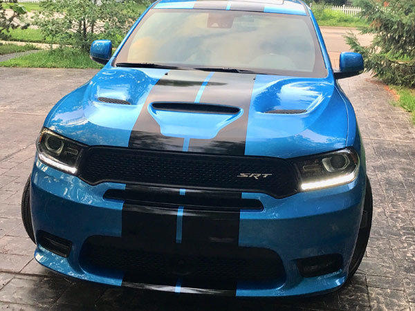 2018 - Up Dodge Durango SRT Factory Style Rally Stripe Kit​