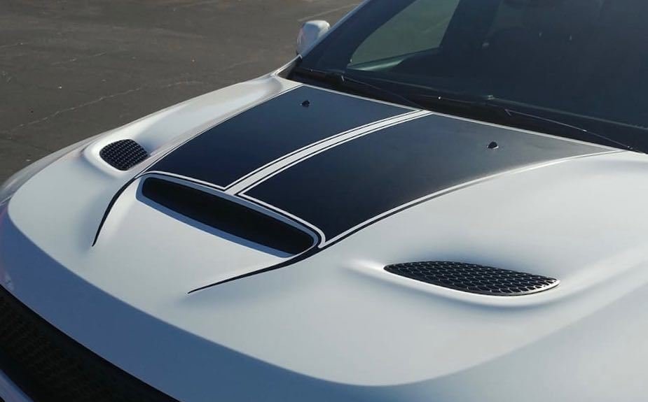 2018 - Up Dodge Durango SRT Sport Hood Stripes GT RT