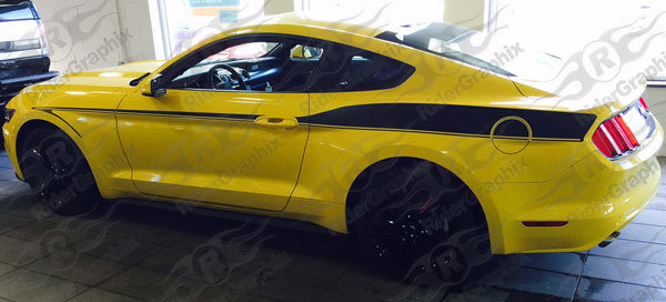 2015 - 2023 Mustang Devil Tail Side Stripes