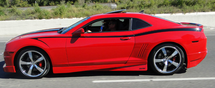 2010 - 2015 Camaro Devil Tail Side Stripes
