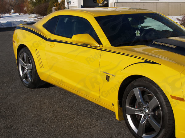 2010 - 2015 Camaro Devil Tail Side Stripes