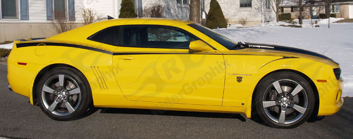 2010 - 2015 Camaro Devil Tail Side Stripes