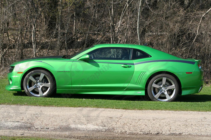 2010 - 2015 Camaro Devil Tail Side Stripes