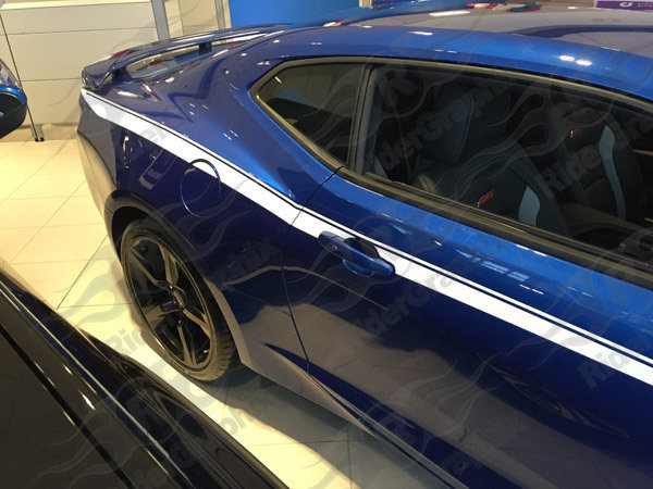 2016 - Up Camaro Devil Tail Side Stripes