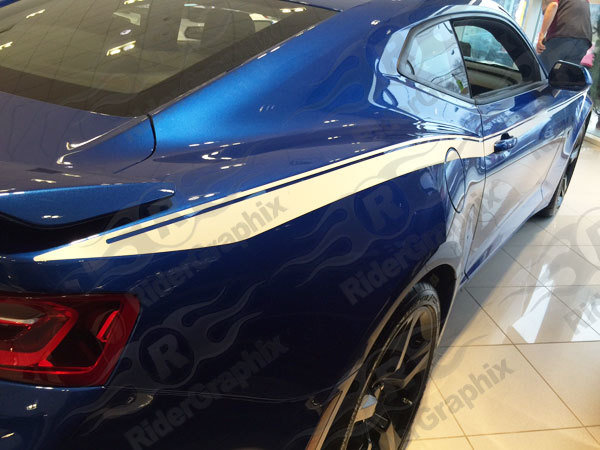 2016 - Up Camaro Devil Tail Side Stripes