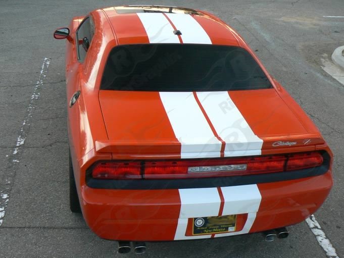 2008 - 2014 Challenger SRT 392 Style Rally Stripes