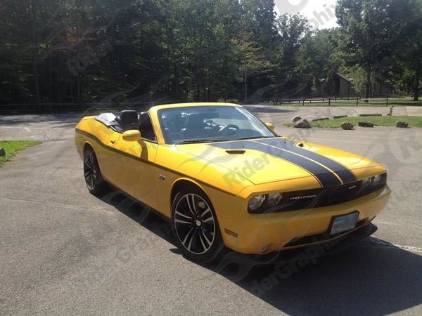 2008 - 2014 Challenger 16 Piece Rally Stripes