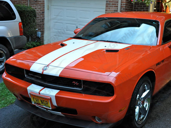 2008 - 2014 Challenger 16 Piece Rally Stripes