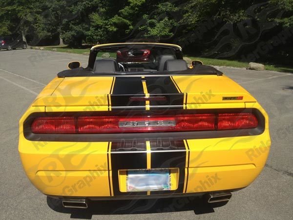 2008 - 2014 Challenger 16 Piece Rally Stripes