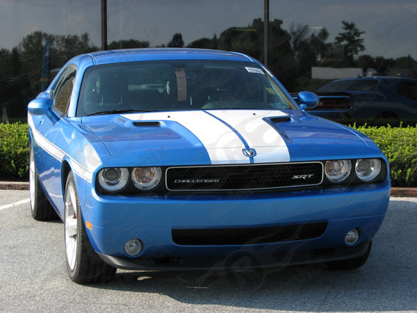 2008 - 2014 Challenger SRT Factory Style Hood Stripes