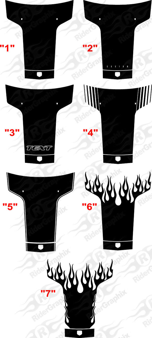 2008 - 2014 Challenger One Piece Retro Style Hood Decal