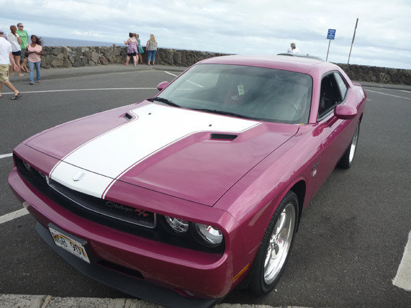2008 - 2014 Challenger One Piece Retro Style Hood Decal